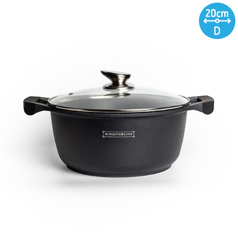 Royalty Line Κατσαρόλα Αντικολλητική 20cm 2,5L RL-BS20M
